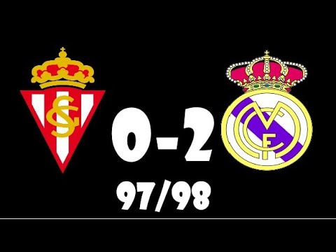 SPORTING GIJÓN - REAL MADRID 97/98 RESUMEN