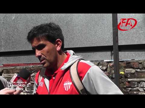 FATV 14 Fecha 10 Lamadrid 2 - Talleres 2 - Entrevista Mariano Campodónico