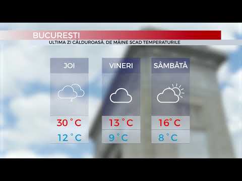 MEDIAFAX METEO 03 Octombrie - Vreme instabilă în toată țara