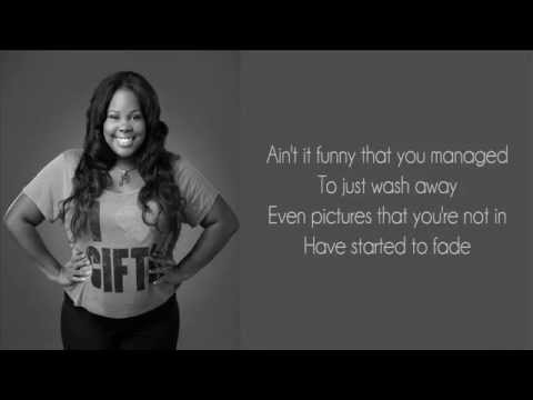 Amber Riley (Glee) - Colourblind (Lyrics)