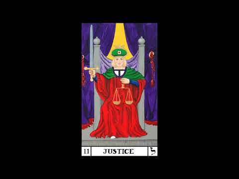 Tarot Key 11 - Justice