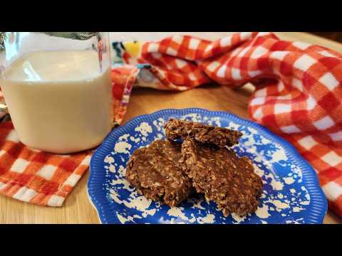Original No Bake Cookies - Cow Patties -Preacher Cookies - The Hillbilly Kitchen #chocolate #dessert
