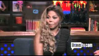 Lil&#39; Kim asked about  Nicki Minaj song stupid hoe (Property of bravotv.com)