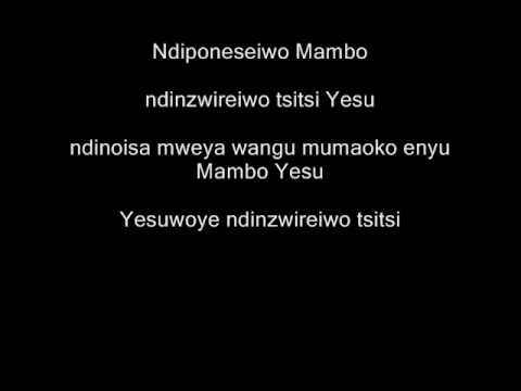 Zimbabwe Catholic Shona Songs - Ndinzwireiwo Tsitsi Ndiponeseiwo Mambo with LYRICS.wmv