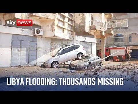 Libya flooding: At least 10,000 missing after Storm Daniel batters country