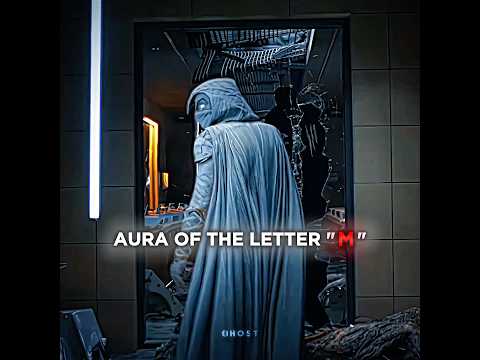 Aura of the letter "M" ☠️ | #letterm #shorts