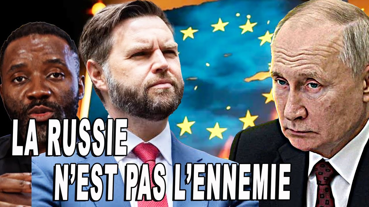 La RUSSIE n'est pas l'ennemie des européens selon JD Vance ce sont les dirigeants européens