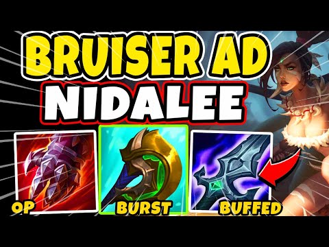 NIDALEE TOP BRUISER AD BUILD! BLADE OF THE RUINED KING BUFFS! - League of Legends