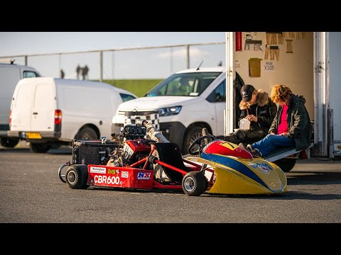 Car Stories: 9 Second Drag Kart - Go-Kart with Honda CBR Engine on Nitrous - UK Speed Record