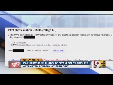 Reading man robbed almost robbed at gunpoint after responding to Craigslist ad