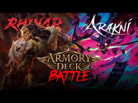 Armory Deck Battle | Rhinar v Arakni - Classic Constructed Gameplay