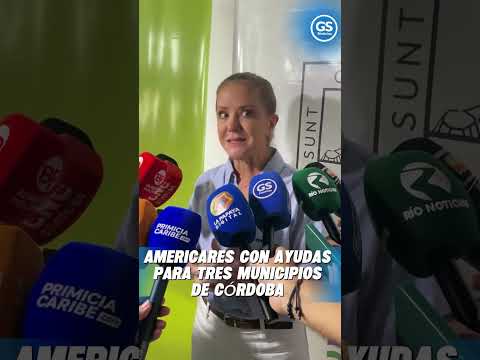 Americares Colombia con ayudas para Puerto Escondido, Canalete y Los Córdoba