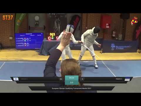 European Olympic Qualifiers 2021 SWF - L16 - Bimova CZE v Bitterova SVK