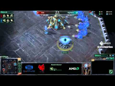 Dreamhack Winter 2011 Day 3 - G1 - SaSe (P) v Nightend (P)