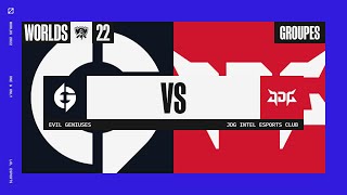Worlds 2022 - Group Stage - D6 - EG vs JDG