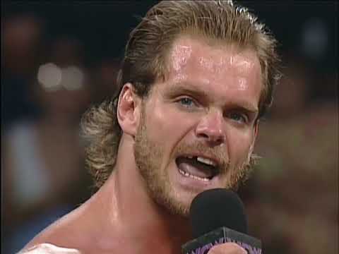 Big Ron Studd (aka 'The Yeti') vs Chris Benoit (with Woman & Elizabeth) + Benoit Promo (WCW)