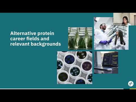 Building Your Alt Protein Career: Food science & entrepreneurship