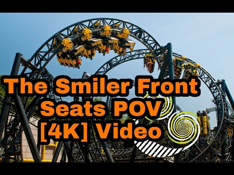 The Smiler [4k] Video Front Seat POV  #Alton#Tower#UK#Theme#Park