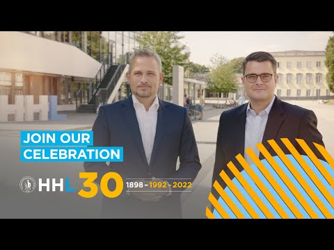 HHL 30-year Anniversary: Greetings from the Executive Management
