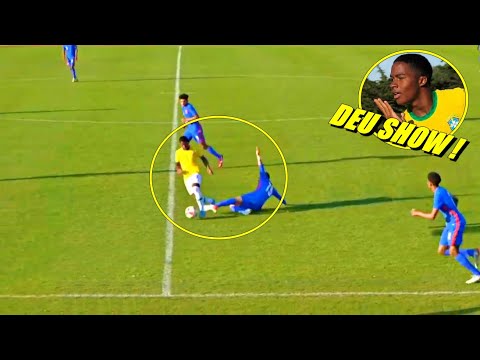 ENDRICK METE GOL ABSURDO PELA SELEÇÃO BRASILEIRA ! OLHA ISSO!!