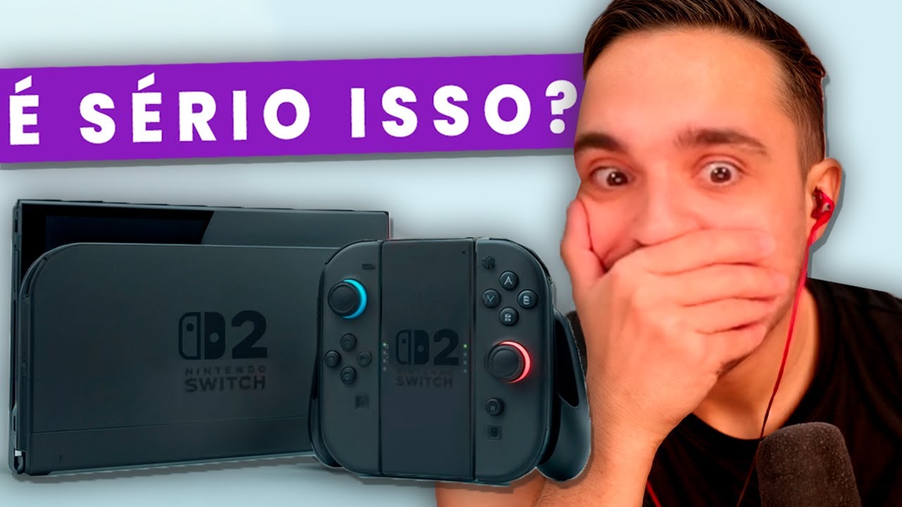 HEITIR REAGE AO NINTENDO SWITCH 2 REVELAÇÃO!