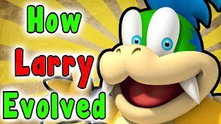 Super Mario - Evolution Of LARRY KOOPA (Koopalings 1988 - 2017)