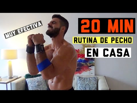 Rutina de PECHO EN CASA | 20 Minutos ¡Para Marcarte!