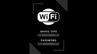 How to know the Wi-Fi password on Windows 11