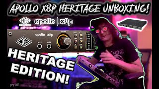 Video thumbnail for Universal Audio Apollo x8p Heritage Edition Unboxing and Demo! by Pyre Records