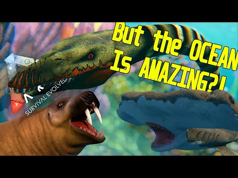 The BEST OCEAN Creatures Mod?! | Ark Mod Spotlight Additional creatures Aquaria