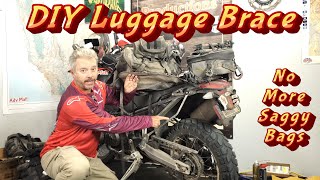 DIY Aprilia Tuareg 660 Luggage Brace – Step-by-Step Guide for Rackless & Soft Bags