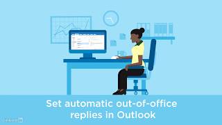 Outlook Tutorial - Sending automatic out-of-office replies