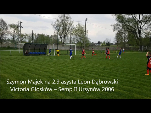 Victoria Głosków - Semp II 2006 gol na 2:9 6.05.2017