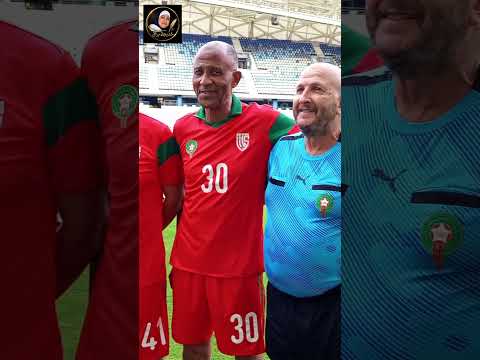 خيري ولغريسي والصمدي في تكريم الأسطورة محمد التيمومي #football