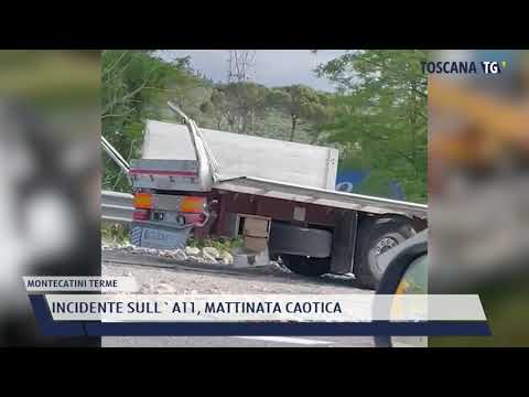 2021-05-31 MONTECATINI TERME - INCIDENTE SULL'A11, MATTINATA CAOTICA