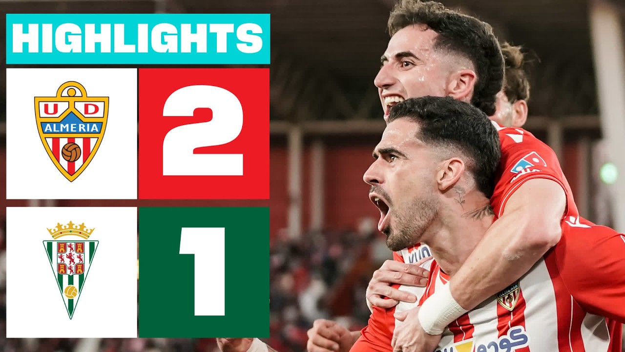 Almería vs Córdoba Highlights