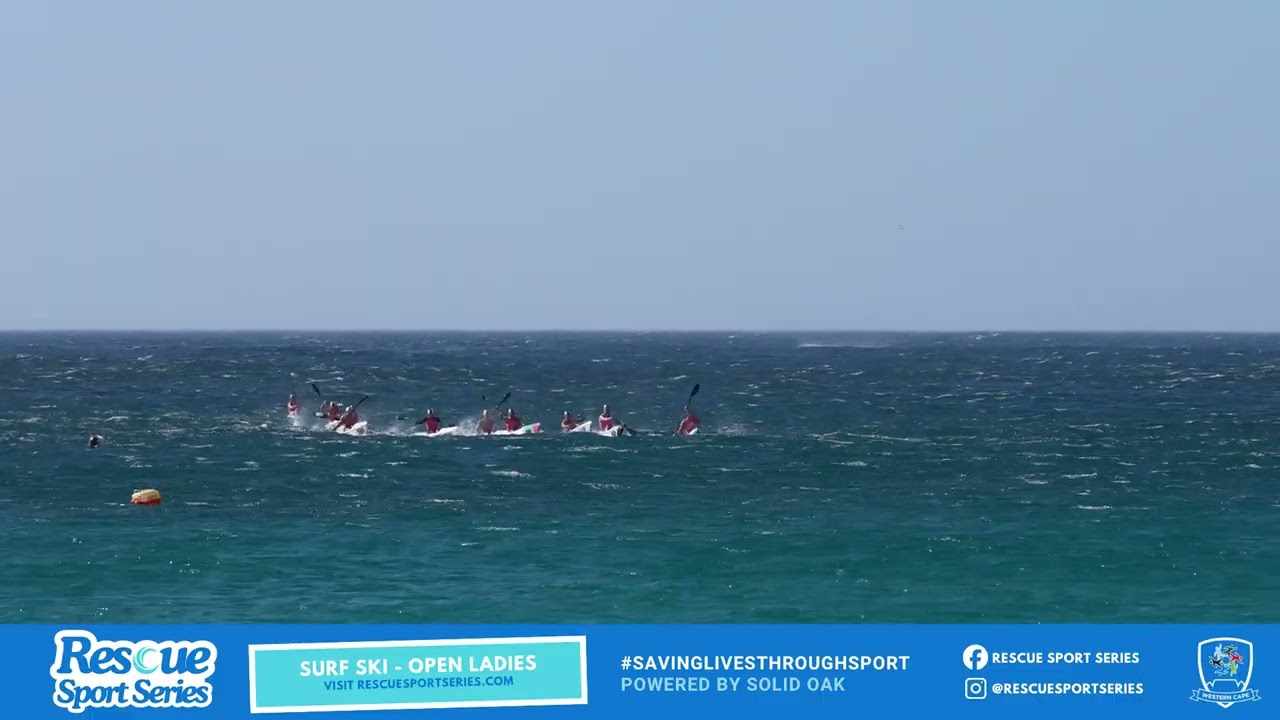 Ladies Ski Race | Lifesaving Sport | Clifton | Cape Town | Rescue Sport Series