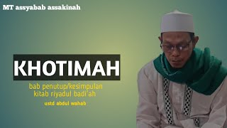 Download lagu kitab riyadul badi'ah bab tentang khotimah penutup/kesimpulan mp3