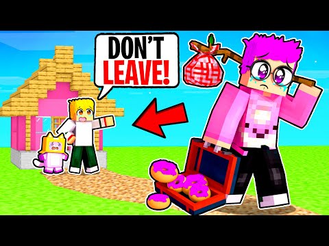 JUSTIN is MOVING AWAY In MINECRAFT! (JUSTIN LEAVES LANKYBOX FOREVER?!?)