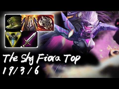 The Shy Fiora Top vs Camille | Korea High Elo Replays