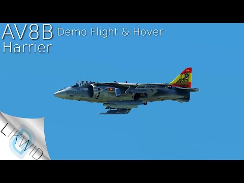 AV8B Harrier Demo & Hover - DCS Airshow