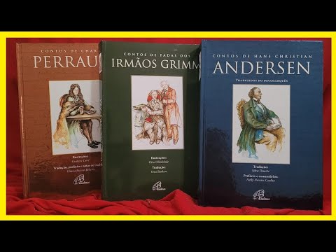 Coleo Contos de Fadas da editora Paulinas - Perrault, Grimm, Andersen