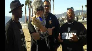 Mr.Animation,Slick Dogg, The Egyptian Lover, Funkmaster Ozone and Tempo in venice beach