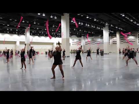 Bluecoats Guard Warming Up For Final Run Of 2017 Show