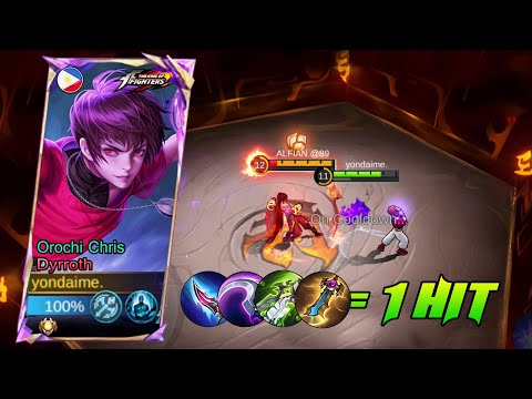 DYRROTH BEST 1 HIT BUILD | MLBB