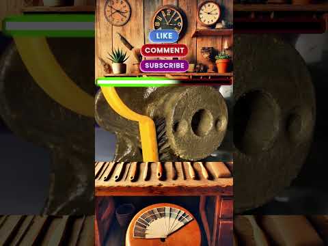 Before and After - 100 Years Underground! Rusty Antique MEAT GRINDER #machine #diy #restoration