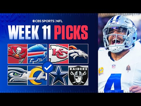 NFL Predictions and Picks For EVERY Week 11 Game [Cowboys vs Raiders] | Best Bets ✅