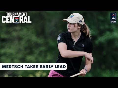Kat Mertsch Takes Early Lead in Austin || Tournament Central on Disc Golf Network