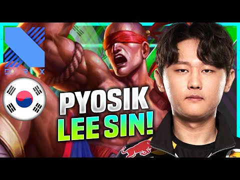 PYOSIK HARD CARRY LEE SIN! - DRX Pyosik Plays Lee Sin Jungle vs Graves! | KR SoloQ Patch 10.22