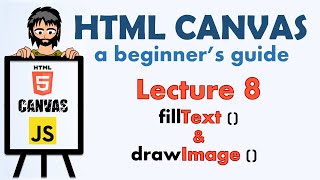 Text and Images on HTML Canvas